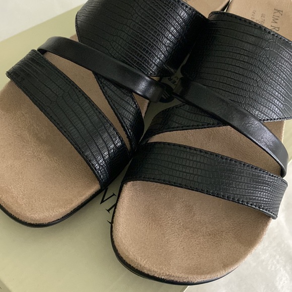 Kim Rogers Black sandals NIB - Picture 7 of 8